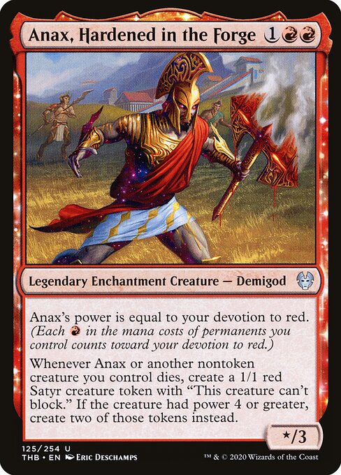 Anax, Hardened in the Forge 125
