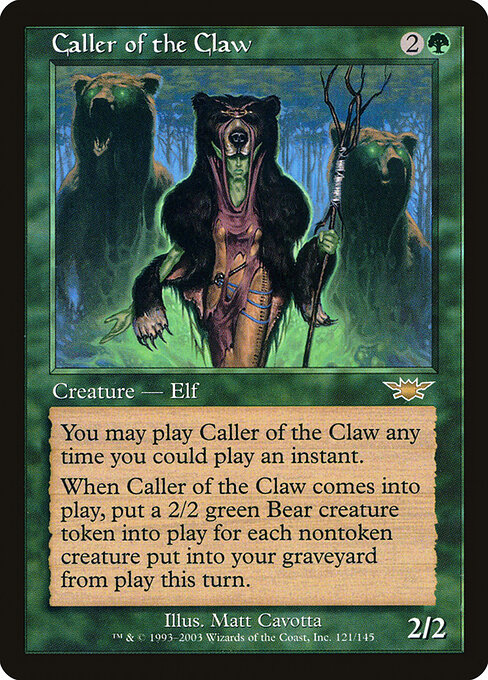 Caller of the Claw 121