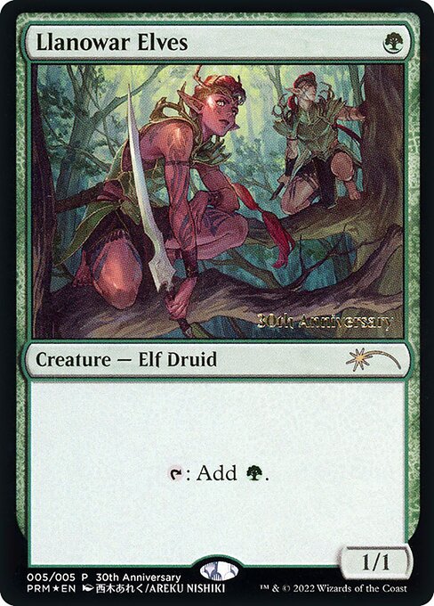 Llanowar Elves 5