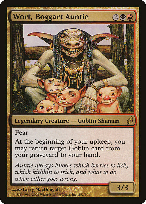 Wort, Boggart Auntie 252