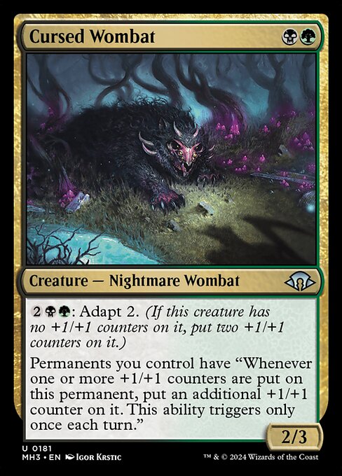 Cursed Wombat 181