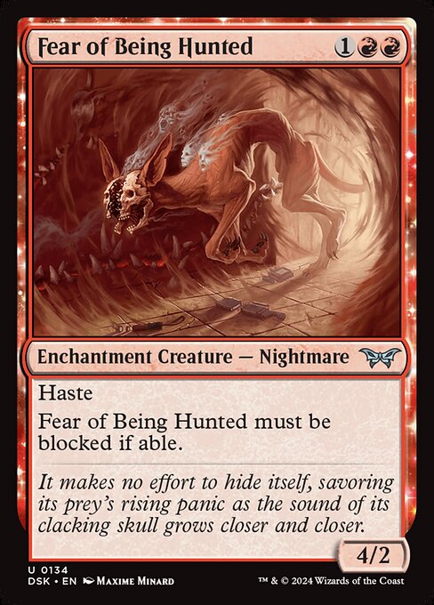 Fear of Being Hunted 134
