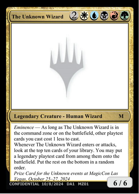 The Unknown Wizard MZ01