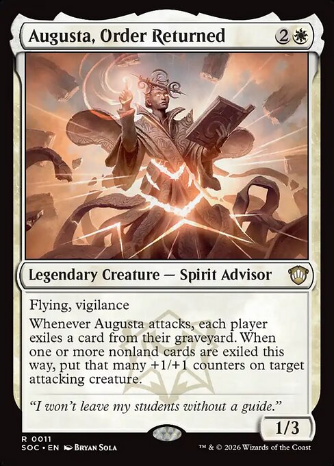 Augusta, Order Returned 11