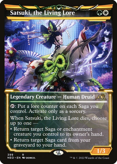 Satsuki, the Living Lore 399