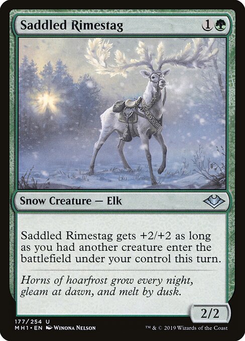Saddled Rimestag 177