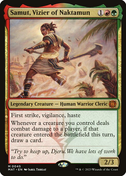 Samut, Vizier of Naktamun 45