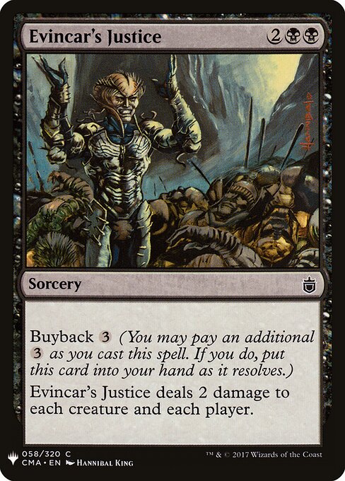 Evincar's Justice CMA-58