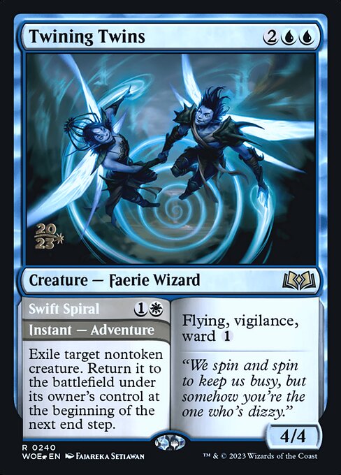 Twining Twins // Swift Spiral 240s
