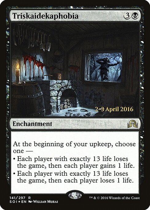 Triskaidekaphobia 141s