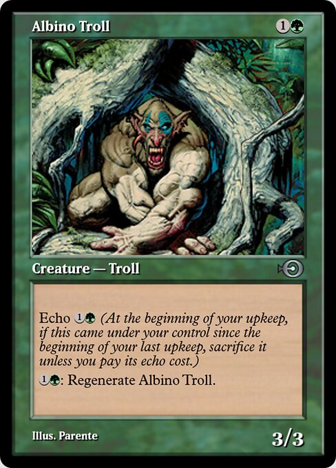 Albino Troll 36122