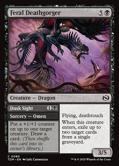 Feral Deathgorger // Dusk Sight 80
