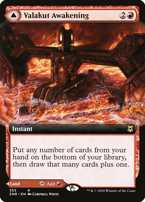 Valakut Awakening // Valakut Stoneforge 355