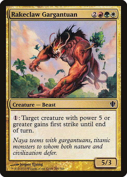 Rakeclaw Gargantuan 205