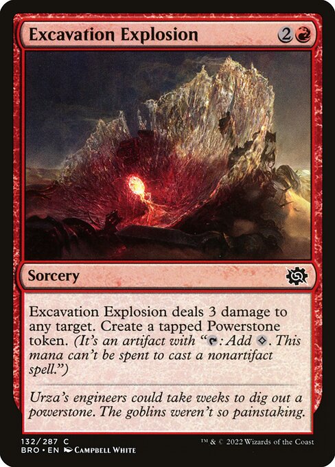 Excavation Explosion 132