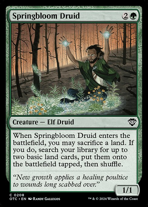 Springbloom Druid 208