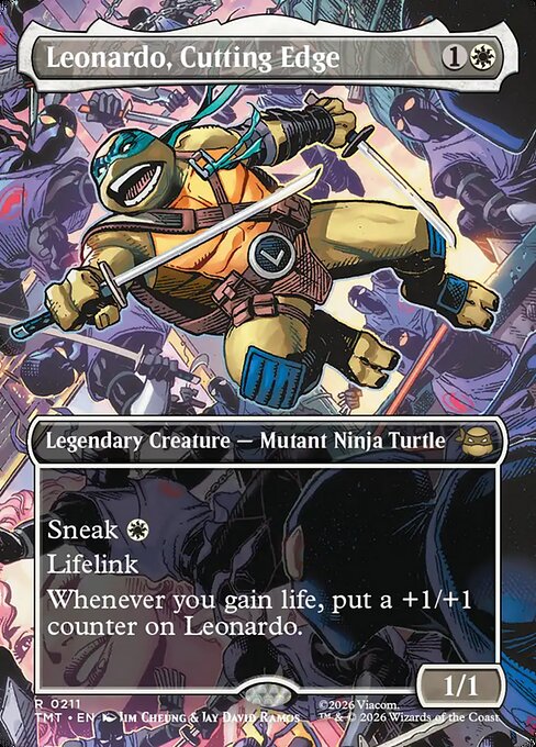 Leonardo, Cutting Edge 211