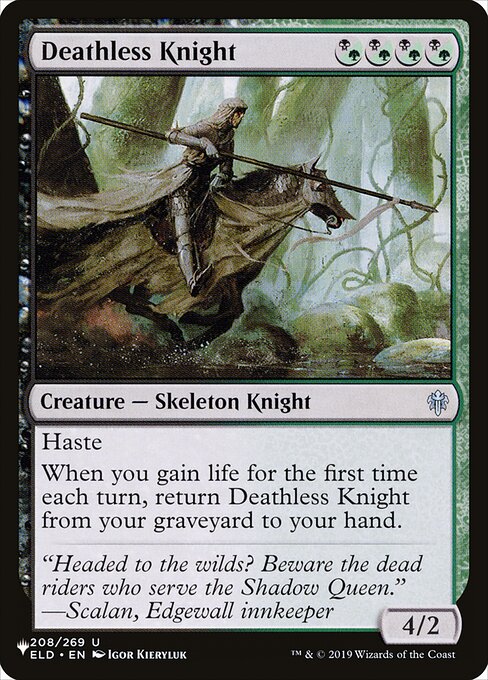 Deathless Knight ELD-208