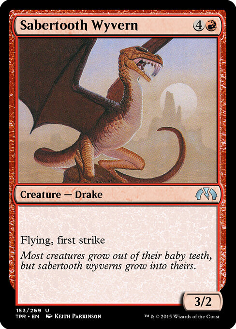 Sabertooth Wyvern 153