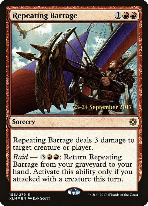 Repeating Barrage 156s