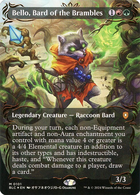 Bello, Bard of the Brambles 101