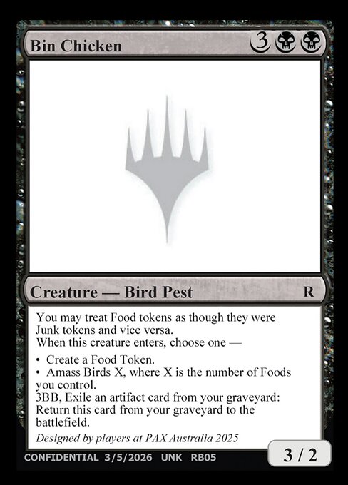 Bin Chicken RB05c