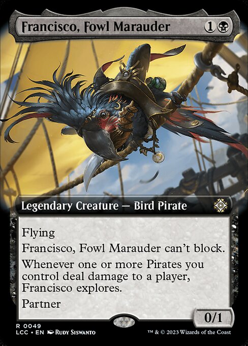 Francisco, Fowl Marauder 49