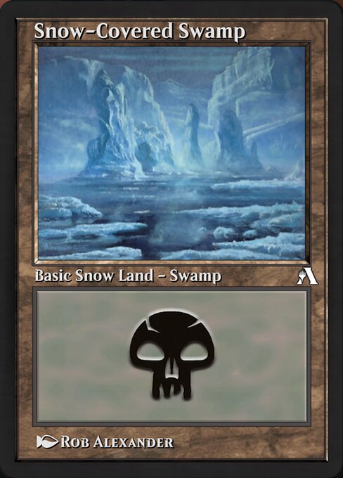 Snow-Covered Swamp 95848