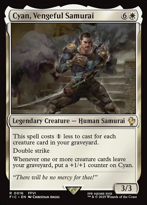 Cyan, Vengeful Samurai 16