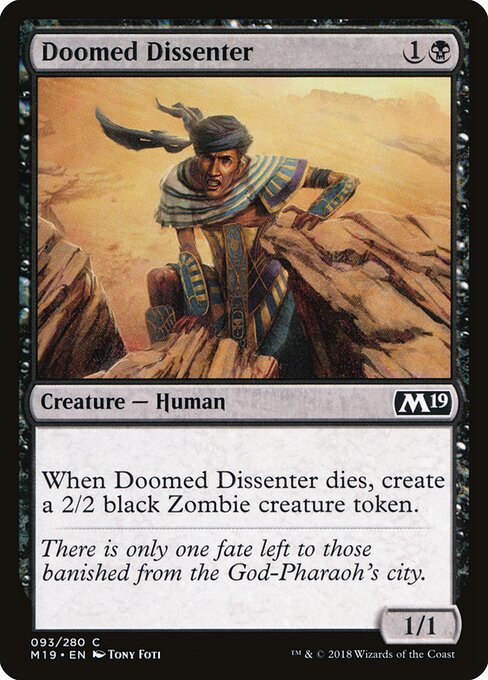 Doomed Dissenter 93