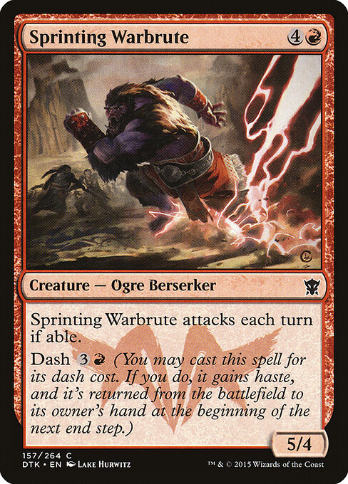 Sprinting Warbrute 157