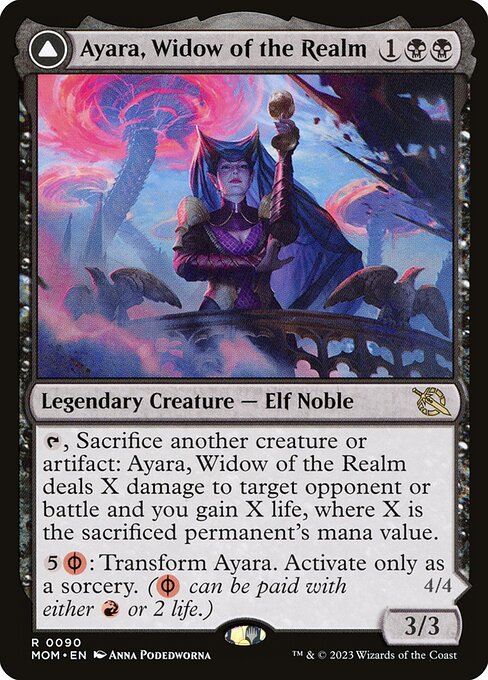 Ayara, Widow of the Realm // Ayara, Furnace Queen 90
