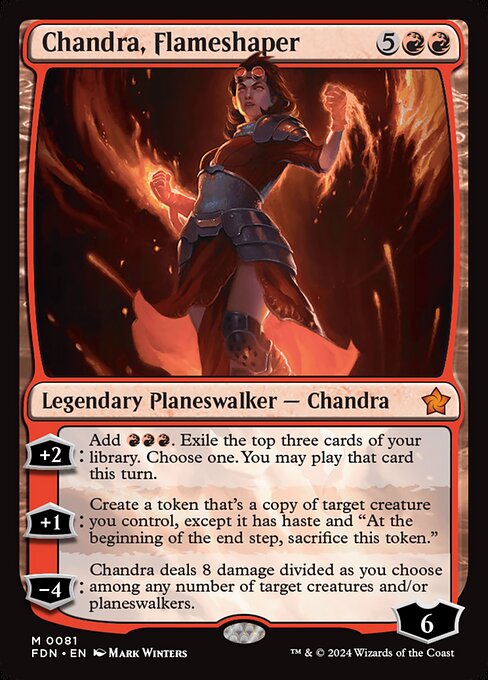 Chandra, Flameshaper 81