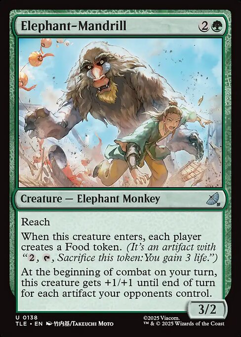 Elephant-Mandrill 138