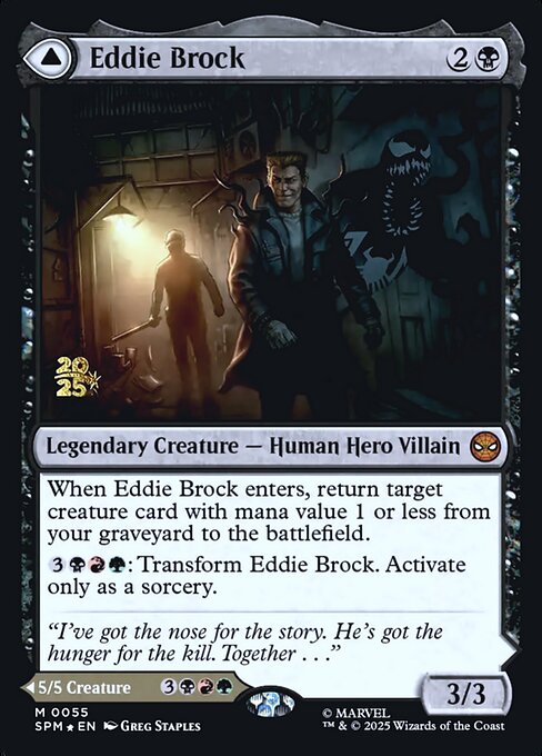 Eddie Brock // Venom, Lethal Protector 55s