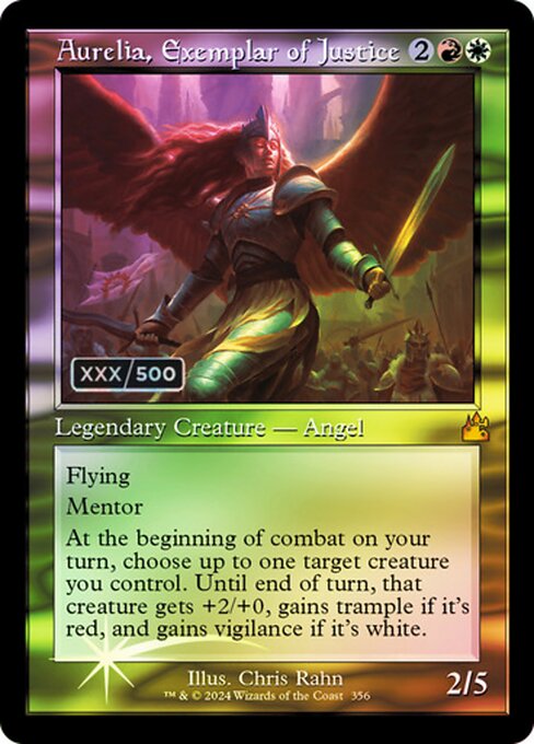 Aurelia, Exemplar of Justice 356z