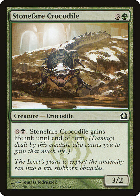 Stonefare Crocodile 136