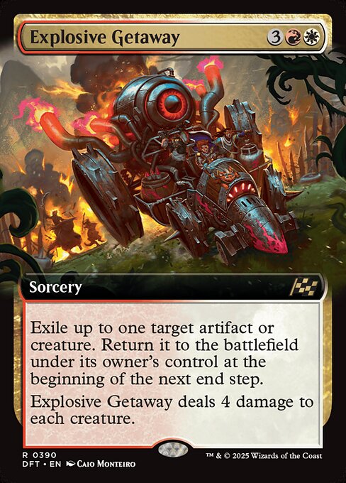 Explosive Getaway 390