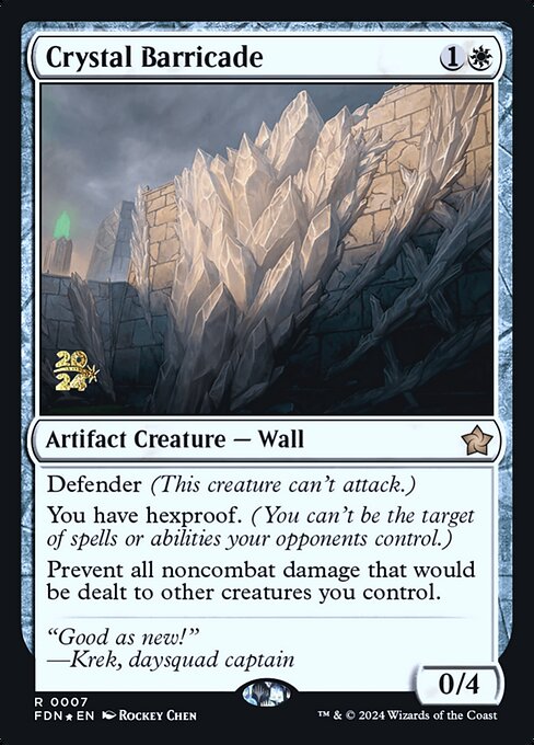 Crystal Barricade 7s