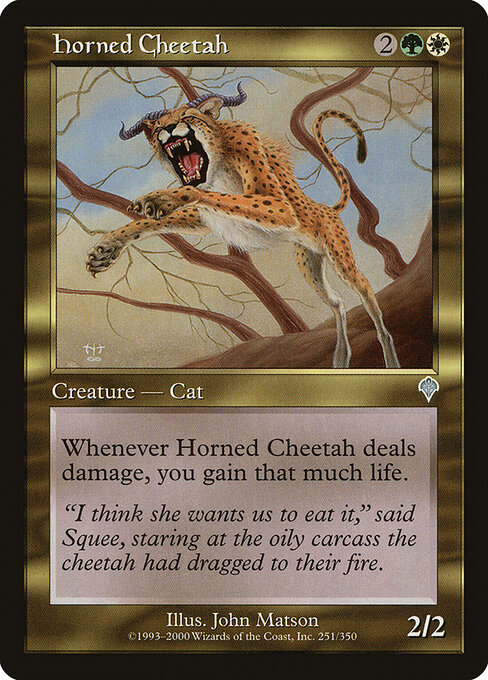 Horned Cheetah 251