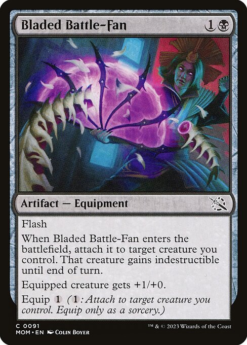 Bladed Battle-Fan 91