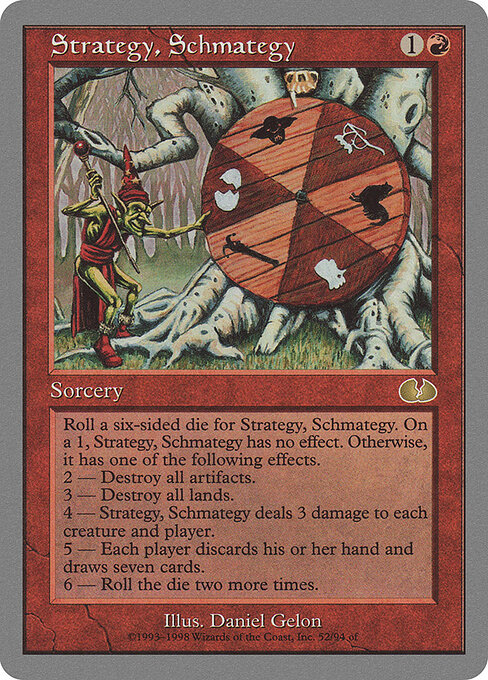 Strategy, Schmategy 52