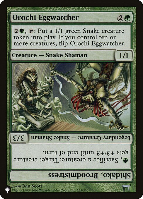 Orochi Eggwatcher // Shidako, Broodmistress CHK-233