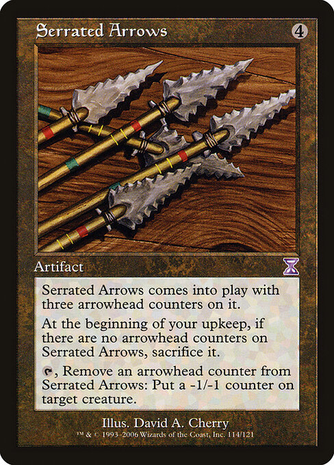Serrated Arrows 114