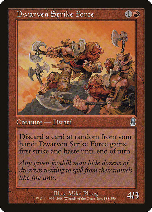 Dwarven Strike Force 188