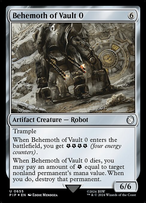 Behemoth of Vault 0 655