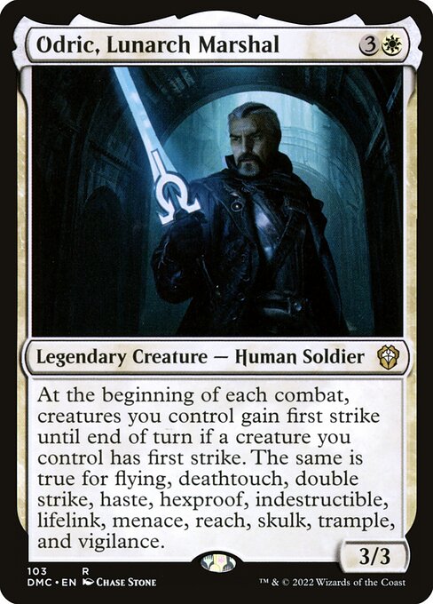 Odric, Lunarch Marshal 103