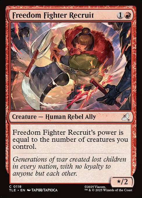 Freedom Fighter Recruit 118