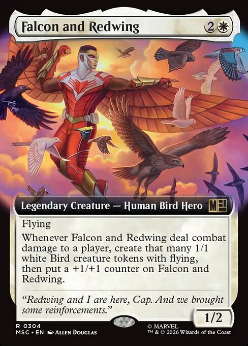 Falcon and Redwing 304