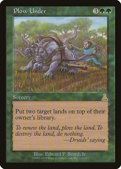 Plow Under 117